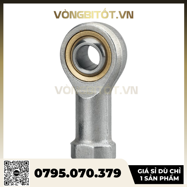 Vòng Bi Mắt Trâu Ren Trong Ren Phải SI trục 5mm, 6mm, 8mm, 10mm, 12mm