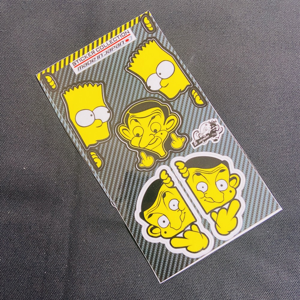 Bộ tem dán mini nhiều logo, sticker độc đáo thỏa sức trang trí, kích thước 10x12cm/1 bộ