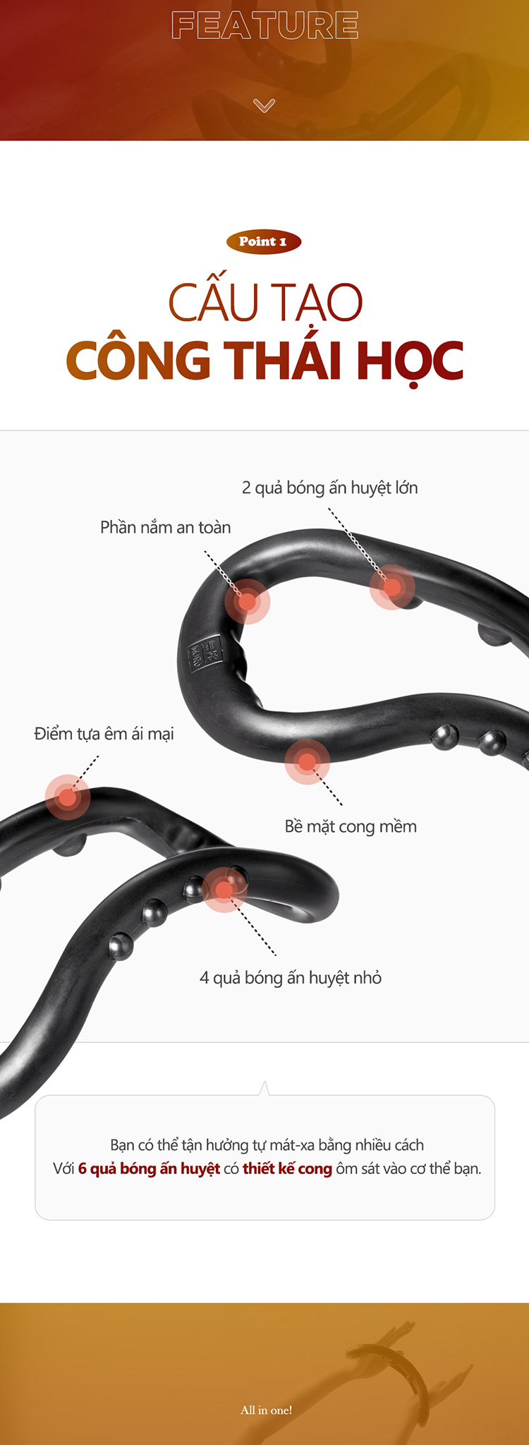 Vòng Mát-Xa Đa Năng MURO BARANAS GomiMall