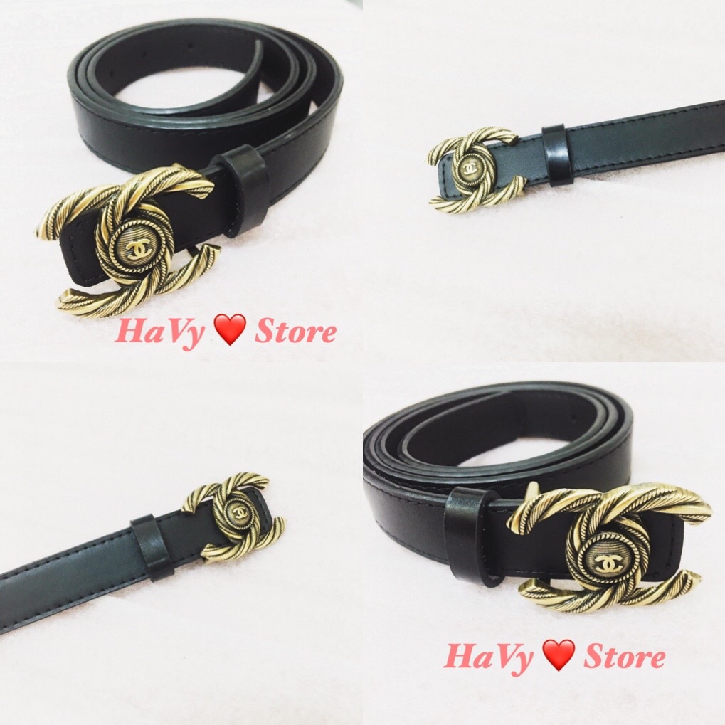 Thắt Lưng Da Pu Thời Trang Hàn Quốc Cho Nữ