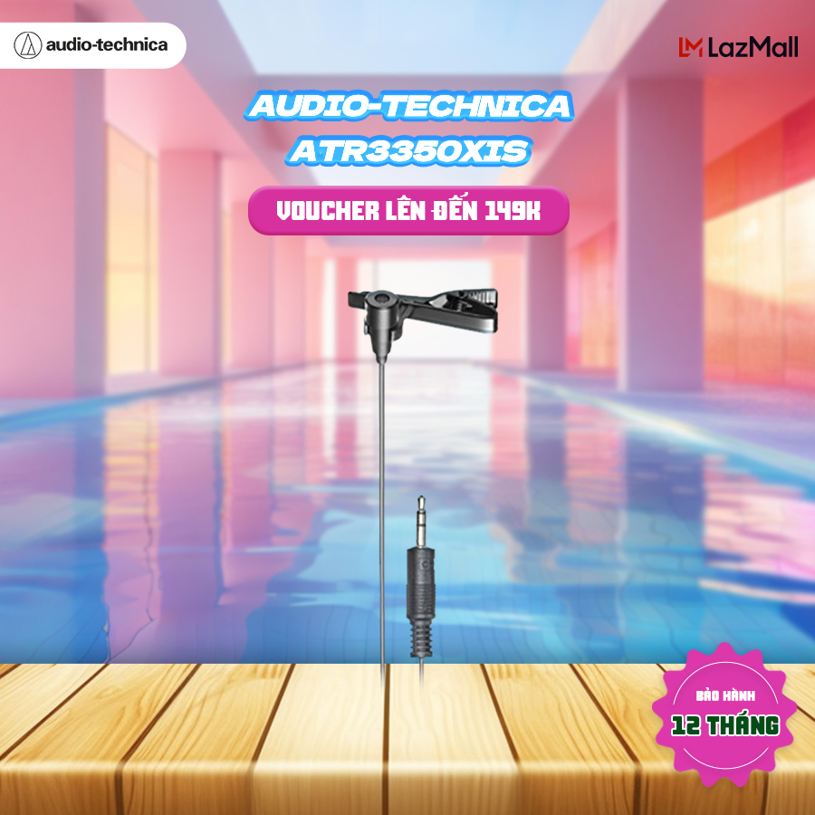 Microphone Audio-technica ATR3350xiS - Hàng Chính Hãng