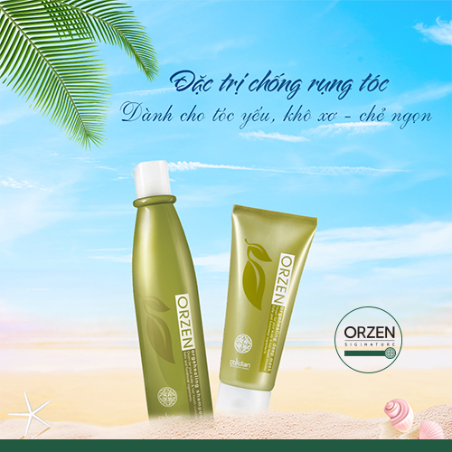 Dầu gội chống rụng tóc orzen - Orzen orgahealing Shampoo