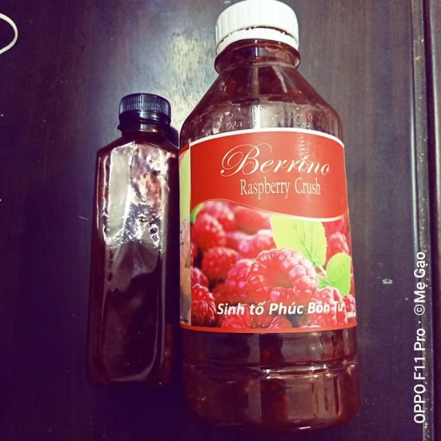 350ml sinh tố berrino phúc bồn tử