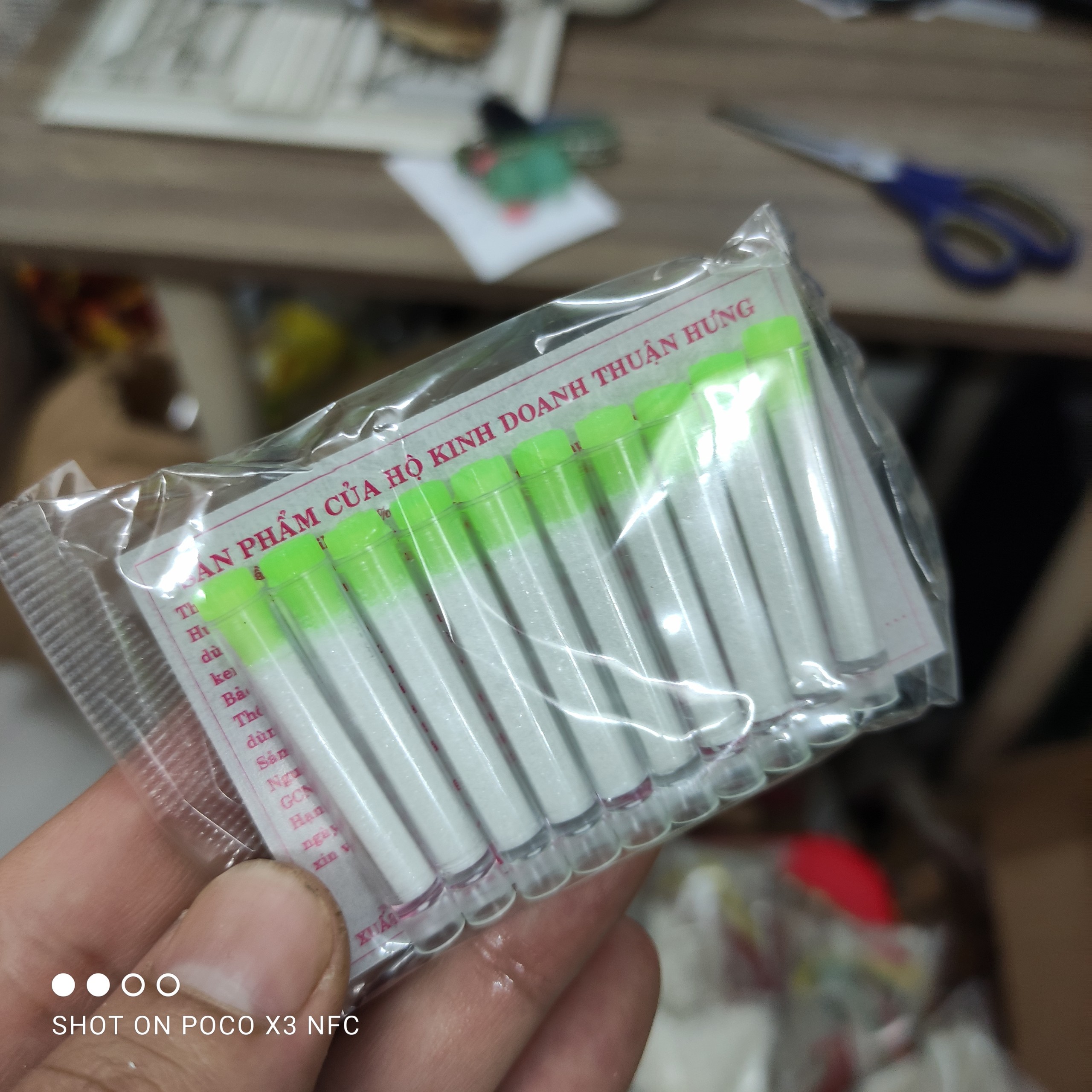 Bột thơm vani - ống dầu chuối dùng tào mùi cho món bánh món chè
