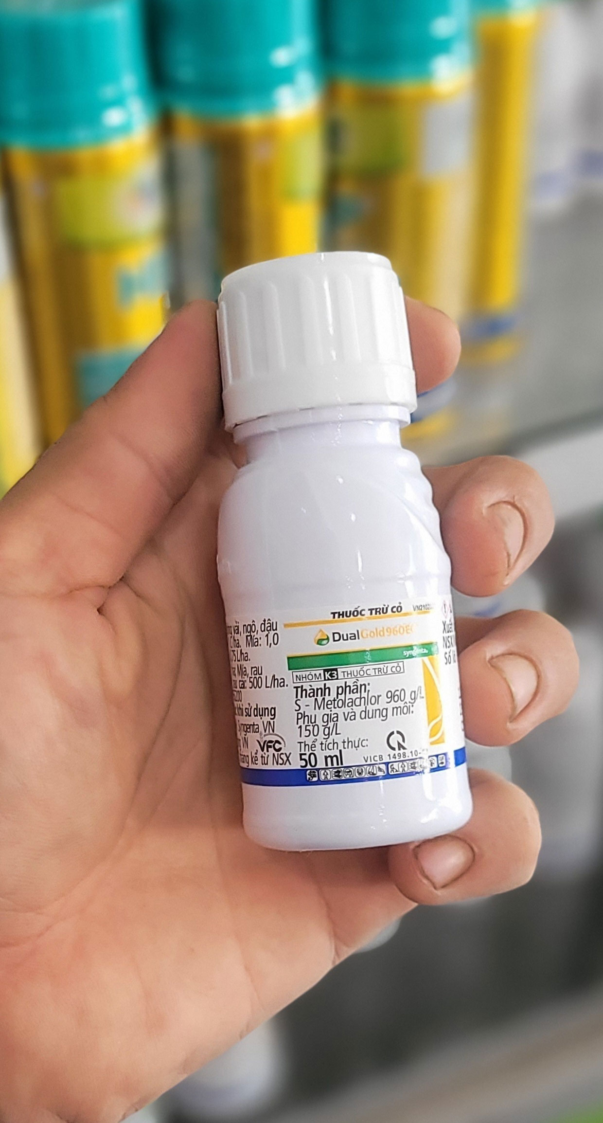 Thuốc trừ cỏ Dual Gold 960EC (50ml) Syngenta