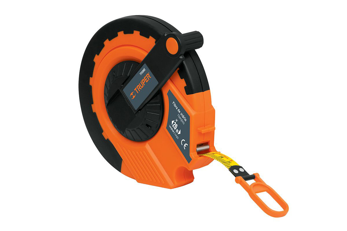 Thước dây sợi thuỷ tinh 20m tp20me truper - 12638