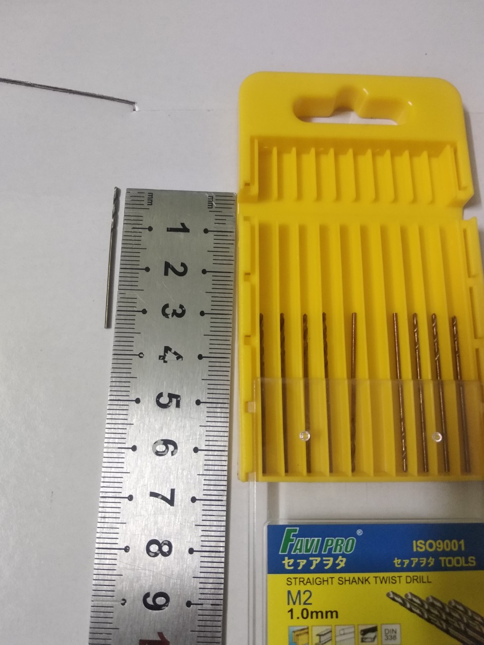 Hộp 10 cái)Mũi khoan sắt,thép,inox từ1 -8mm
