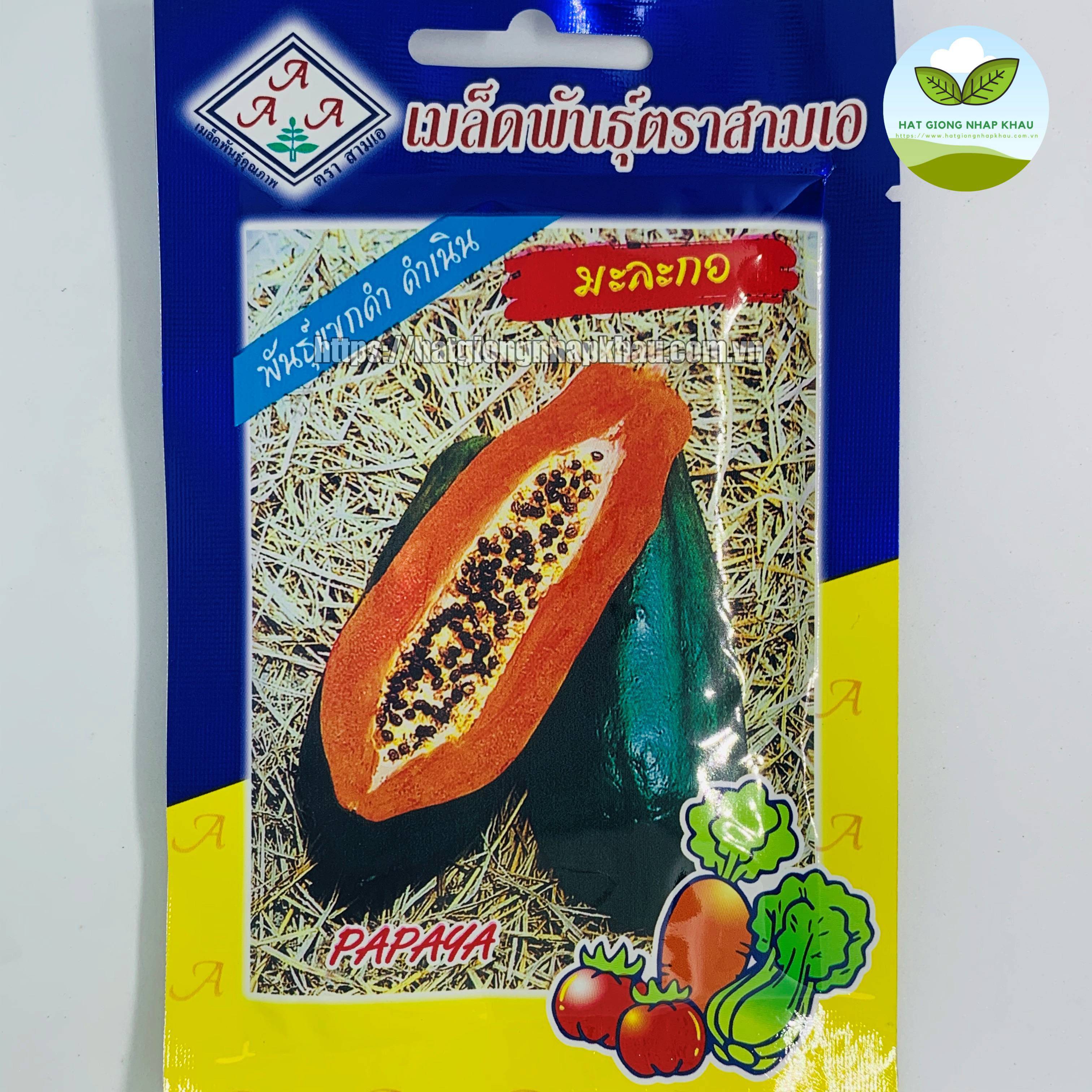Hạt giống đu đủ lùn puket thái lan. 1 gr/gói