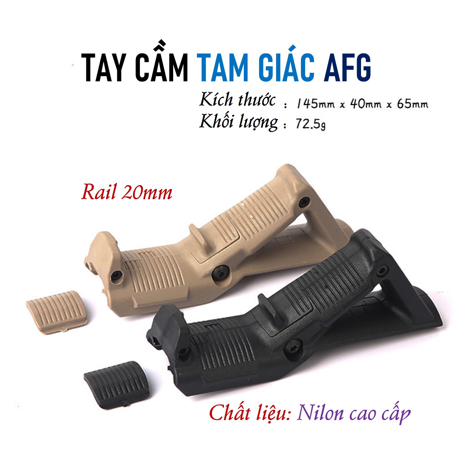 Tay cầm tam giác - đồ chơi ngọc quan