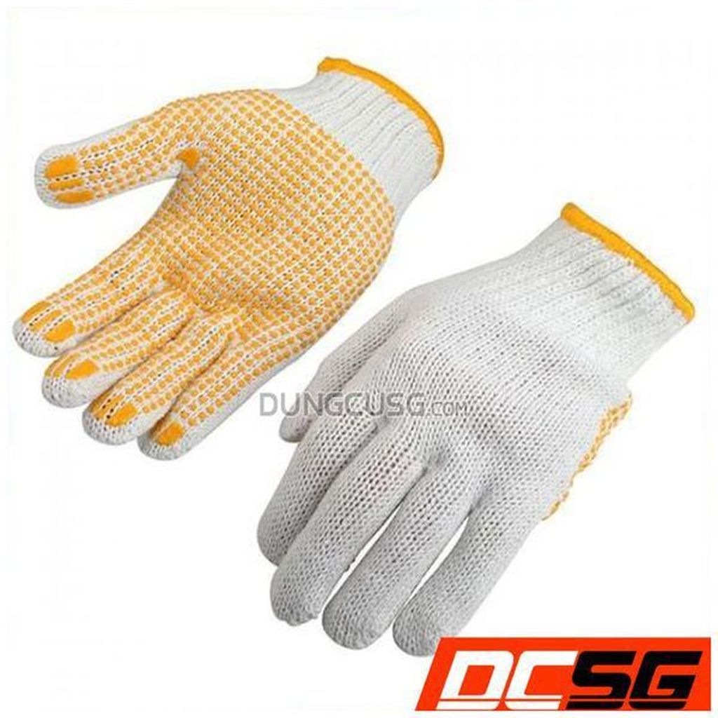 Bao tay vải chấm cao su size 10 tolsen 45006