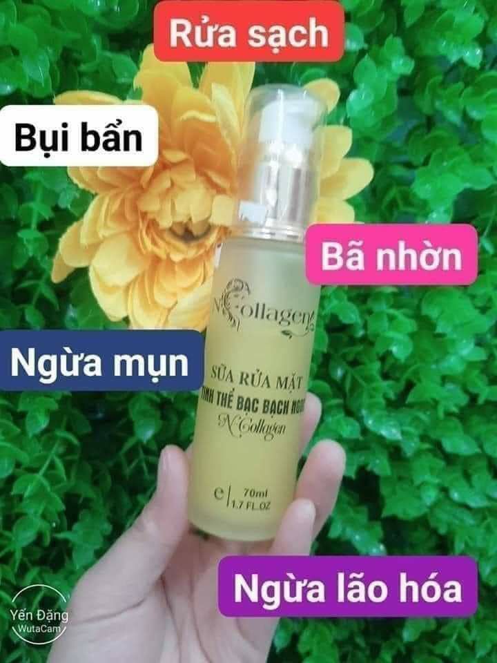 Sửa rửa mặt n collagen bach ngoc