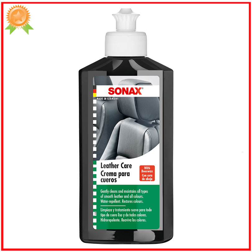Kem bảo dưỡng da ô tô Sonax Leather Care Lotion 250ml