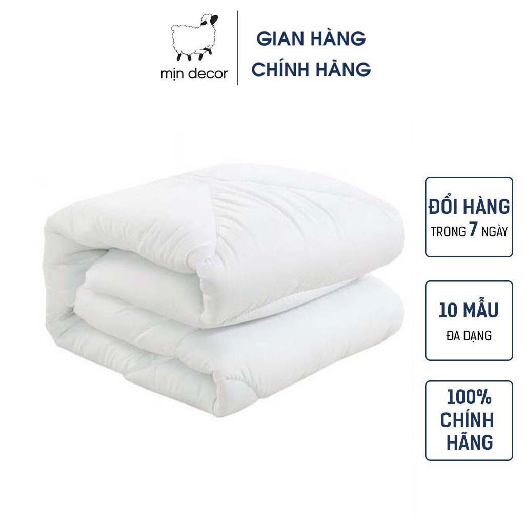 Ruột chăn bông sợi Osaka kích thước 2mx2m2 siêu ấm Mịn Decor, ruột chăn bông ép hơi êm ái nhẹ nhàng