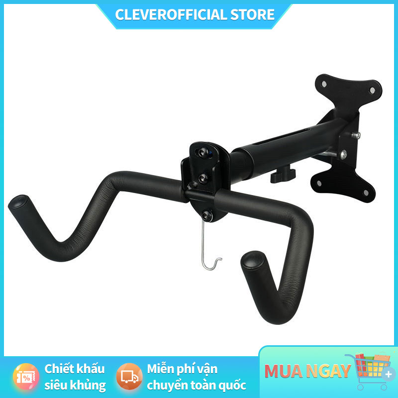 ⚡Miễn Phí Vận Chuyển⚡Giá Treo Xe Đạp Lên Tường 2 Móc Siêu Chắc Chắn