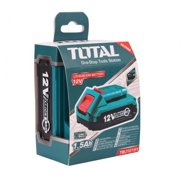 Pin lithium 12v total tbli12151