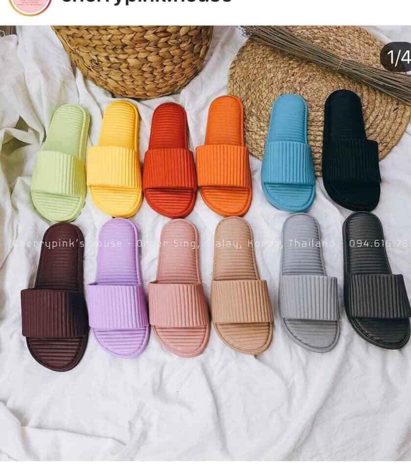 [HCM][10 Màu] Dép đúc Thái Lan  MONOBO - MONIGA đế cao su siêu nhẹ đúc nguyên khối có rãnh bám