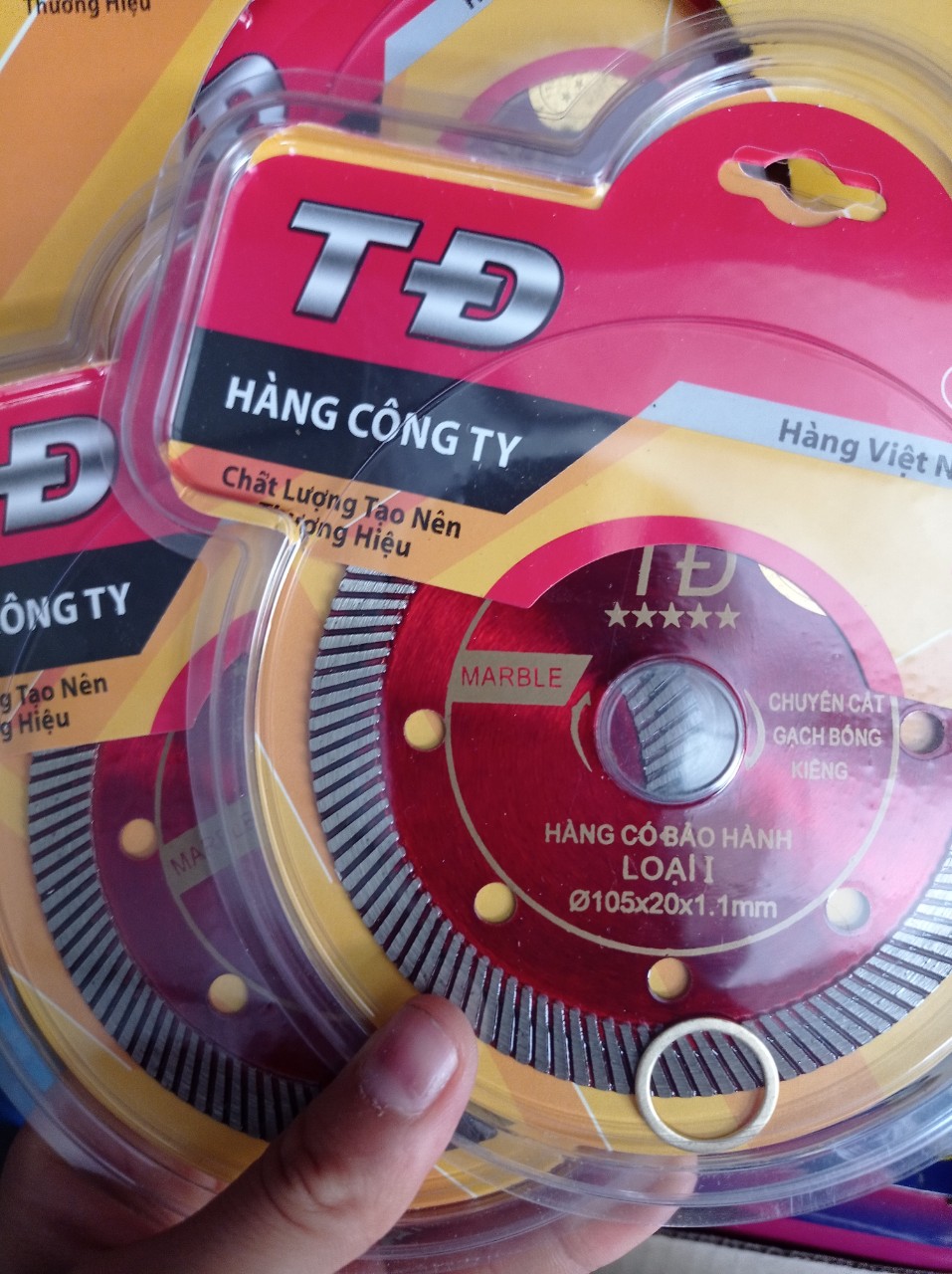Lưỡi cắt gạch đa năng tđ 105mmx20x1.1mm