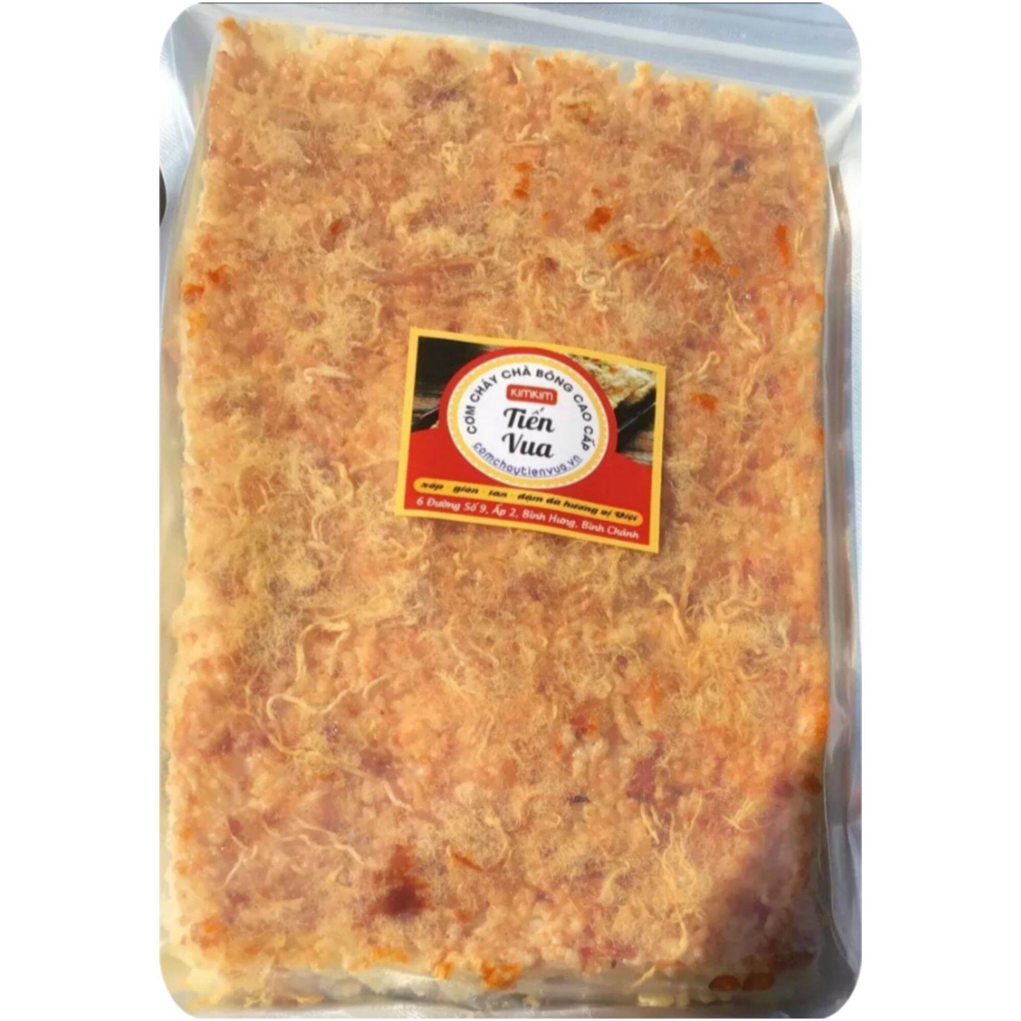 1 bịch cơm cháy siêu chà bông tiến vua 180g