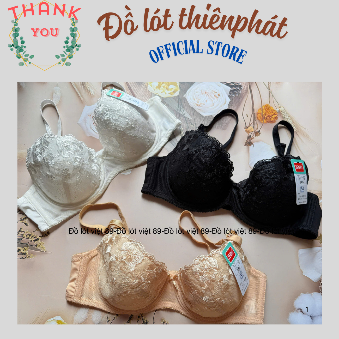  áo ngực nữ ren zany không mút có gọng hàng việt nam chất lượng cao 306 