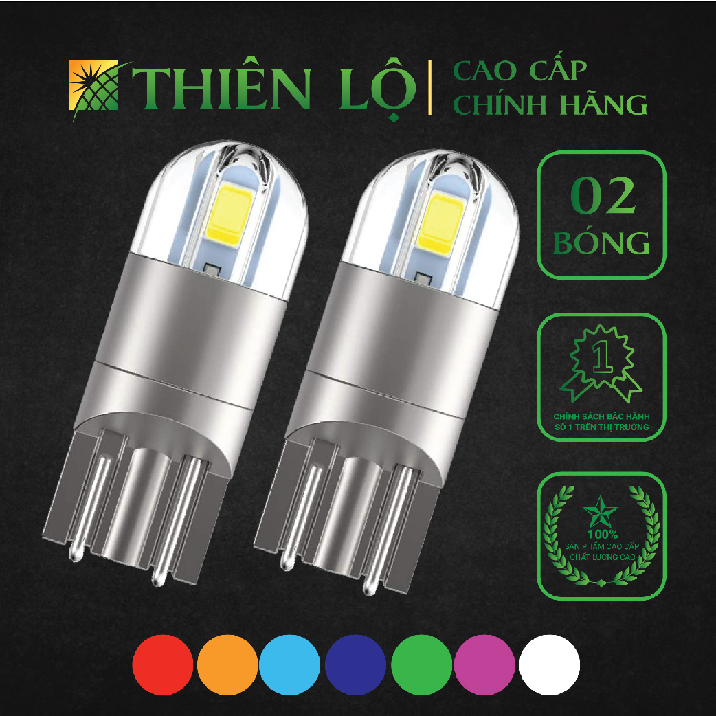 [GIÁ 2 ĐÈN] Bóng Đèn Led Xi Nhan Demi T10 3030 Chipset 2 SMD 2 LED Thế Hệ Mới Siêu Sáng - Bóng đèn của Thiên Lộ