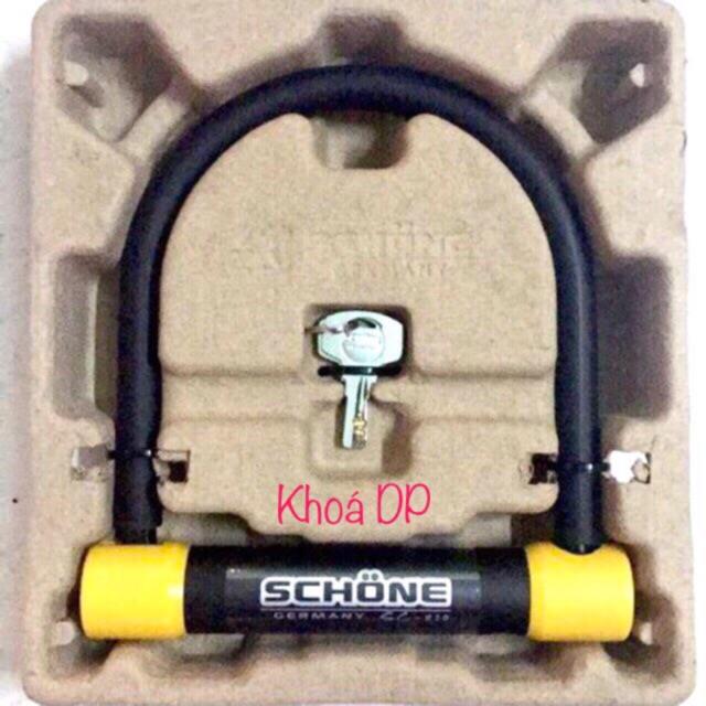 ✿™  Ổ khoá xe chữ U SCHONE ĐỨC chống trộm
