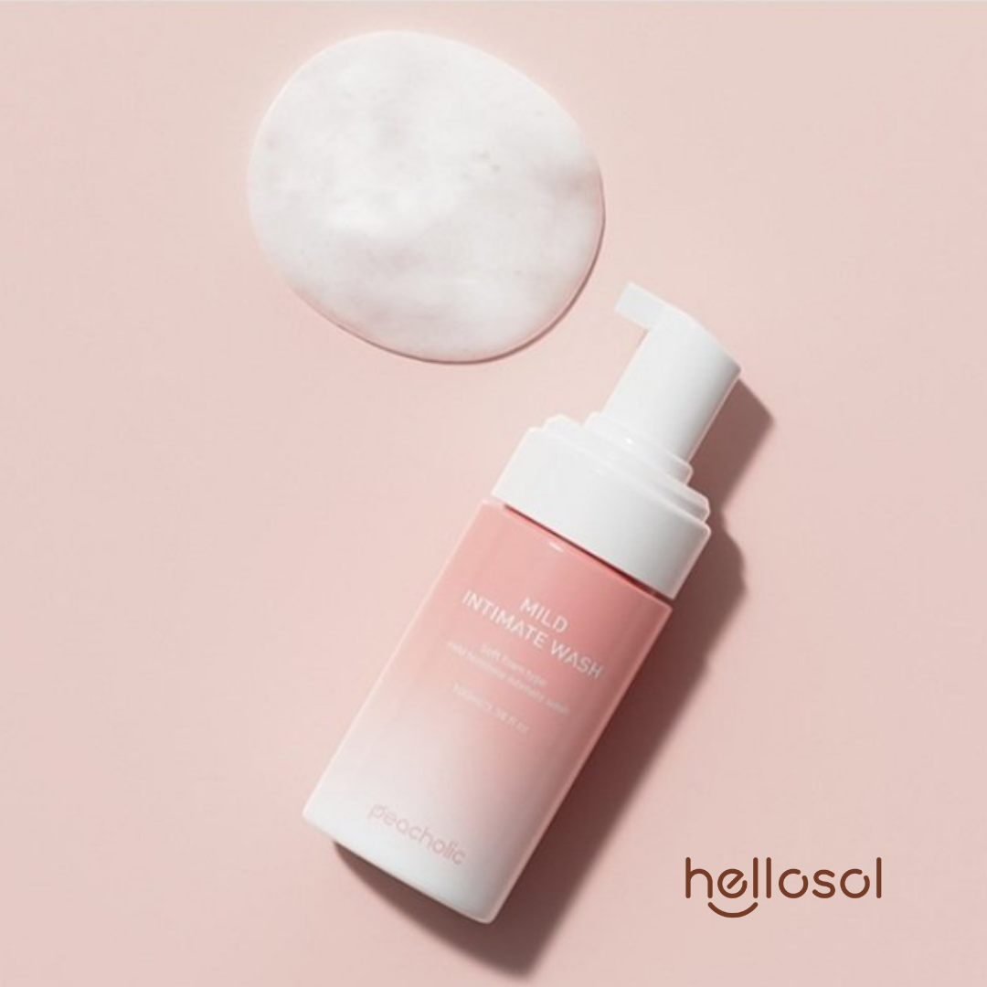 PC_005 Dung dịch vệ sinh tạo bọt Peacholic Mild Intimate Wash