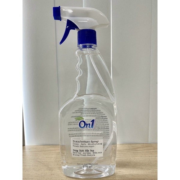 Dung dịch rửa tay khô on1 hương fresh sakura 650ml