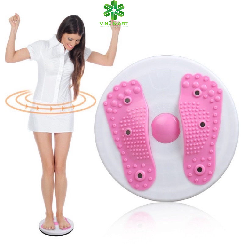 Dụng cụ thể thao tập gym tại nhà, đĩa xoay eo tập thể dục tại nhà 360 độ, làm đẹp giảm eo, giảm mỡ bụng