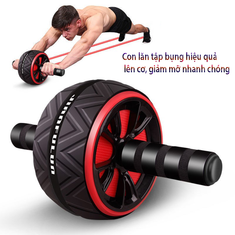 [HCM][ KHUYẾN MÃI LỚN ] Con Lăn Tập Cơ Bụng Dụng Cụ Tập Cơ Bụng Dụng Cụ Tập Thể Thao Tại Nhà - Con Lăn Tập Cơ Bụng Bánh Xe Jianf Ulun 30x16x9cm - Dụng Cụ Tập Thể Hình Cấu Tạo Đơn Giản Nhưng Đa Năng Tập Luyện Vùng Cơ Bụng.