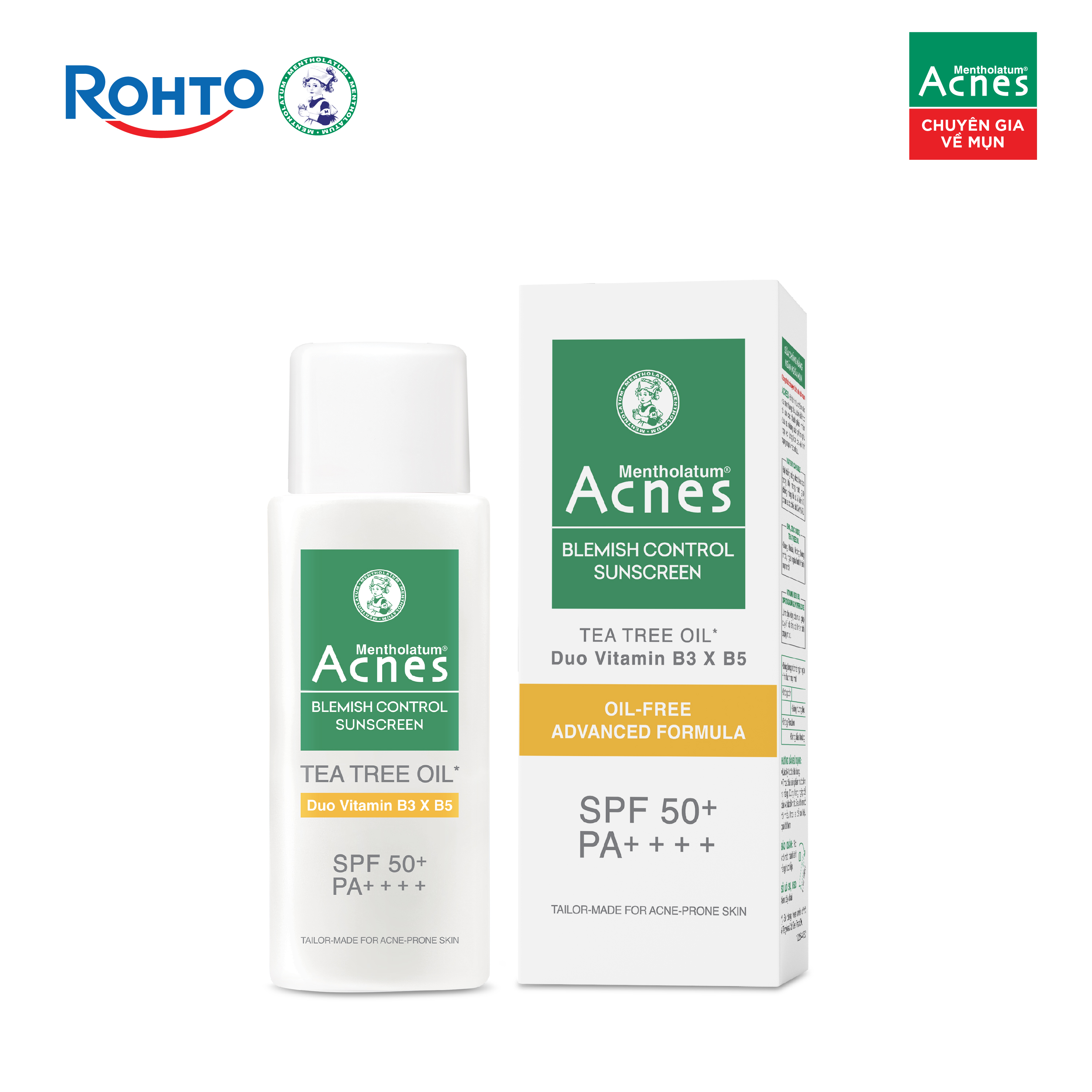  Kem chống nắng cho da dầu mụn Acnes Blemish Control Sunscreen 50ml 