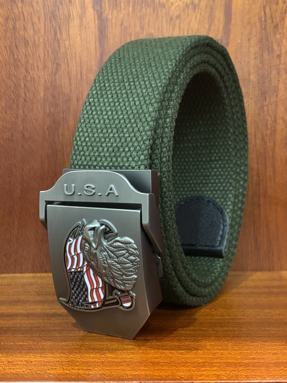 Thắt lưng Lính Mỹ JEEP, dây nịt nam chiến thuật phong cách quân đội