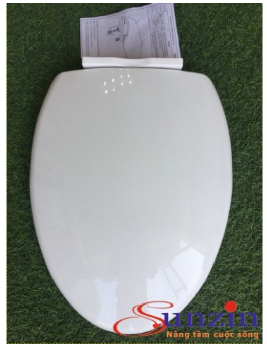 Nắp ngồi rơi êm cao cấp thay thế cho các loại bồn cầu INAX thân dài 504-702-700-710-808-900