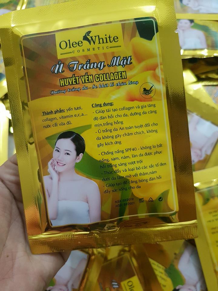 Ủ Huyết yến trắng da
