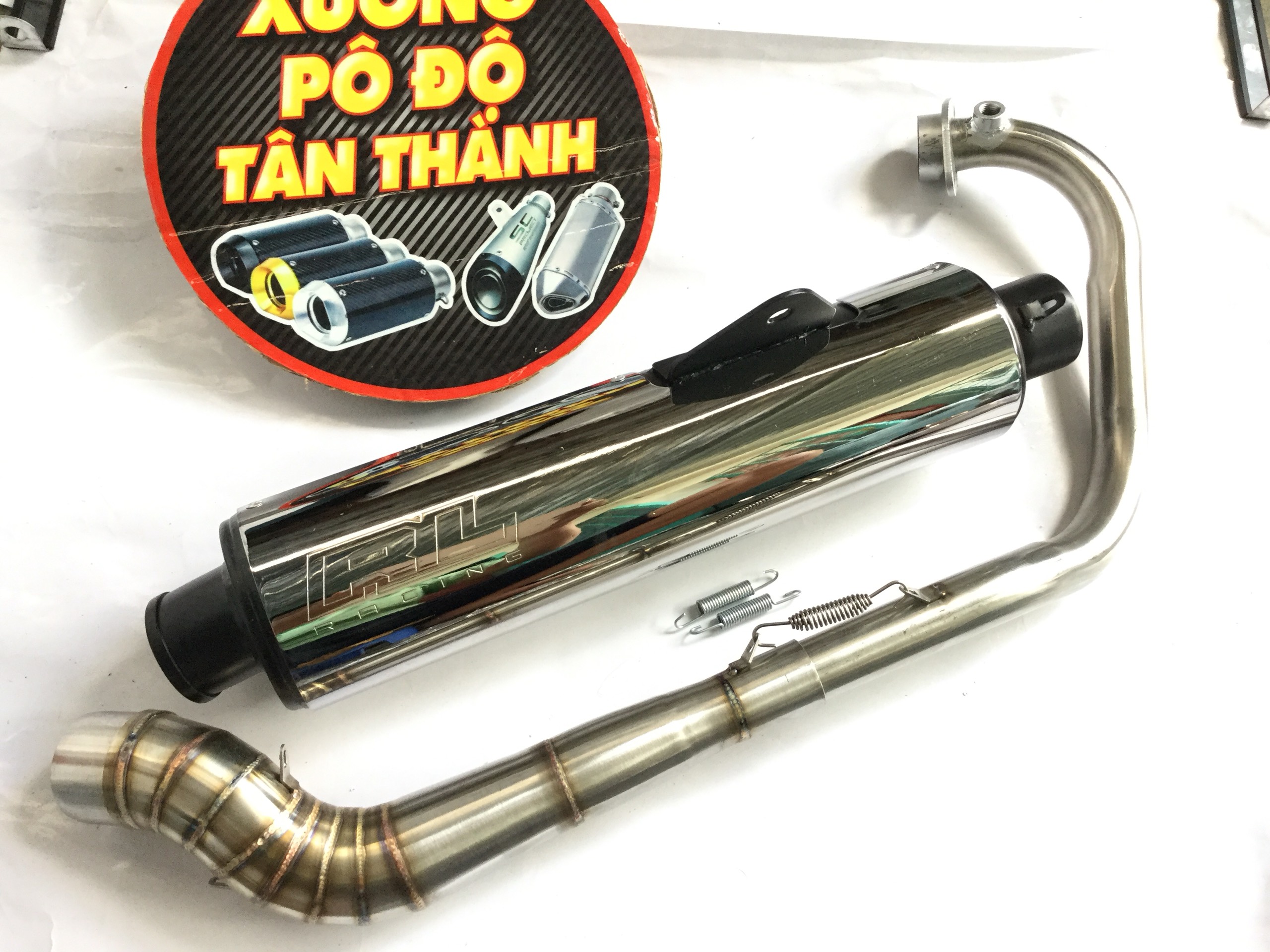 Pô Tăng RL.RCB  - Cả Cổ 304 Xịn 2  Khúc  Xe Satria + Raider Fi + GSX ....,Sản Phẩm Chất Lượng, Gian Hàng Uy Tín, Giá Cả Cực Tốt, Mua Ngay.