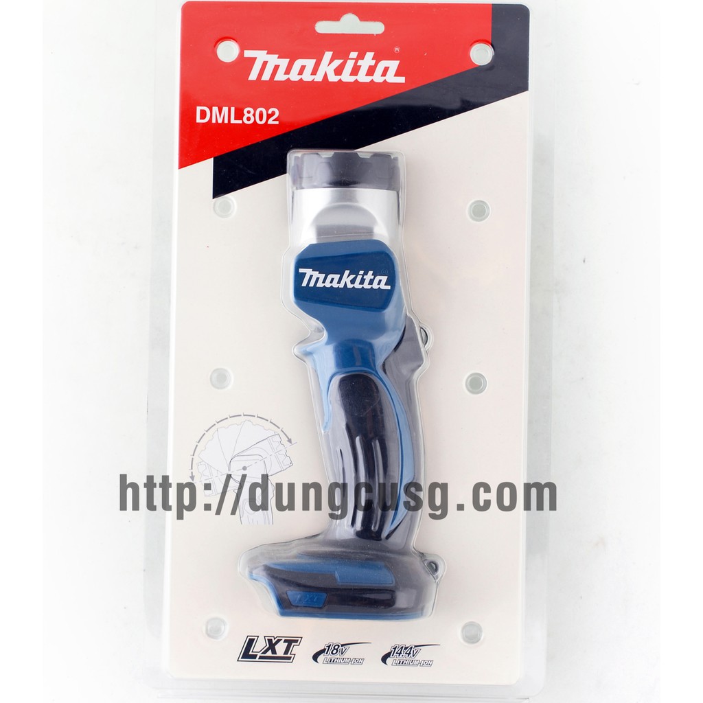 Đèn led dùng pin 14.4-18v makita dml802 | dcsg