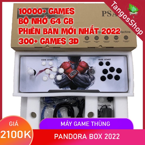 Máy chơi game Thùng Pandora Box 18s bản nâng cấp 3d game l Game thùng 8x 9x trở về tuổi thơ Giá  1,590,000 Đồng*Miễn phí vận chuyển