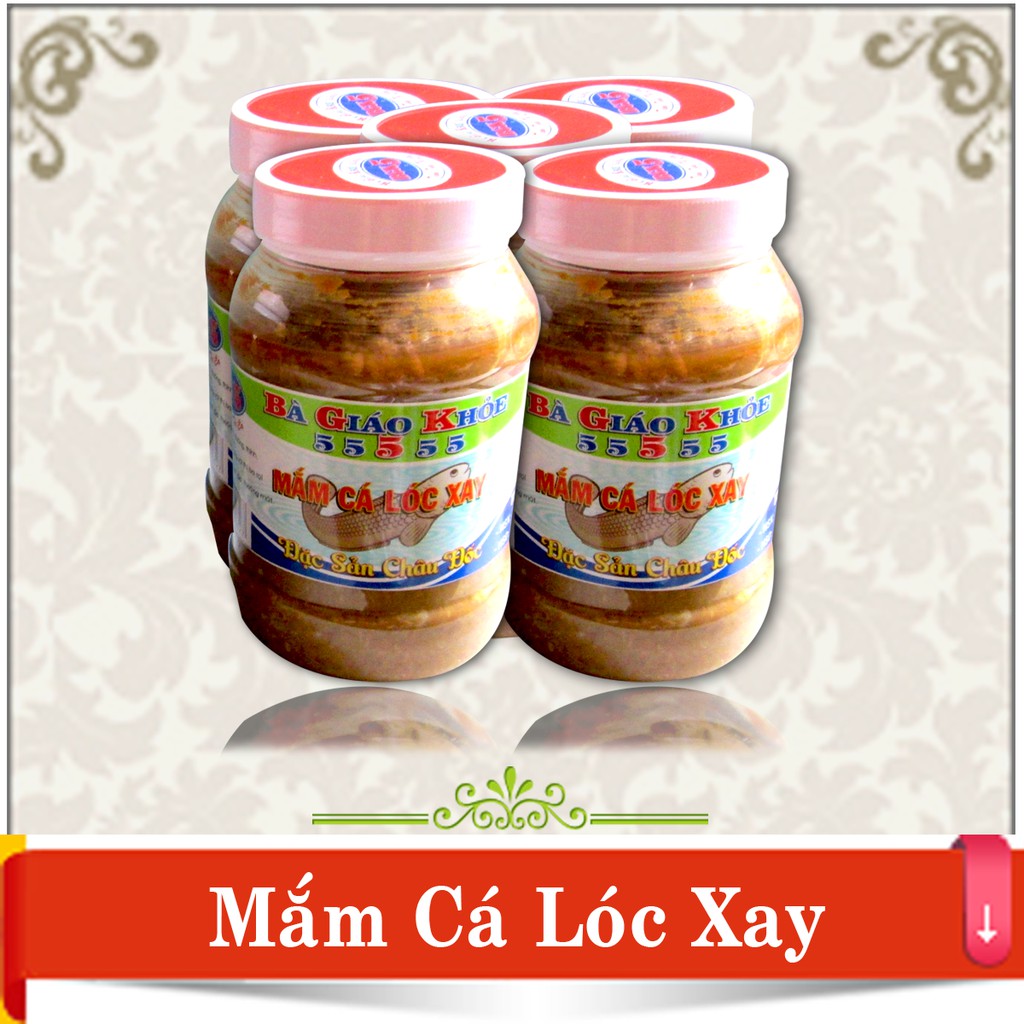 [HCM]Mắm cá lóc xay Bà Giáo Khỏe 5555 hủ 500gr đặc sản Châu Đốc Không sử dụng hóa chất phẩm màu độc hại