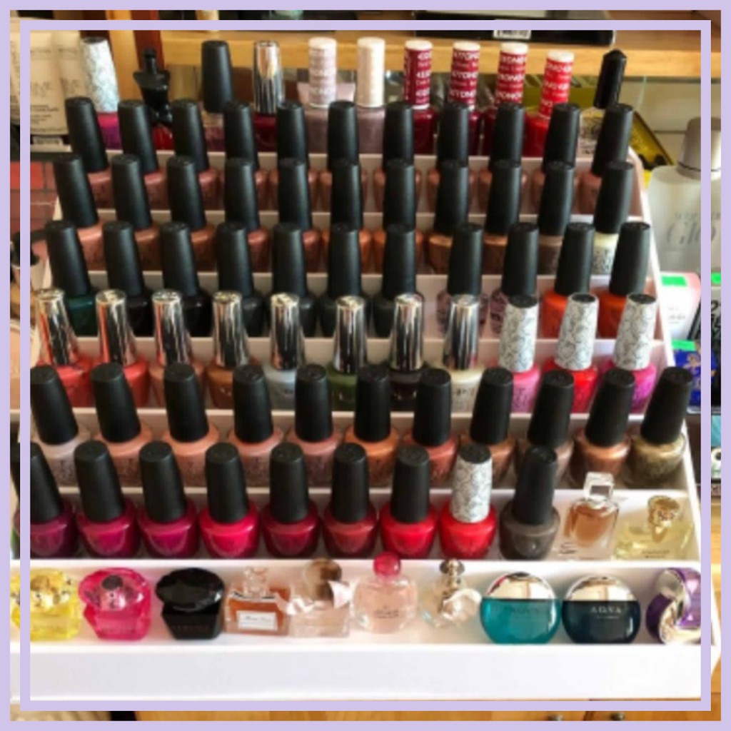 Kệ để nước sơn móng tay đựng chai xăm màu mắt -siêu rẻ