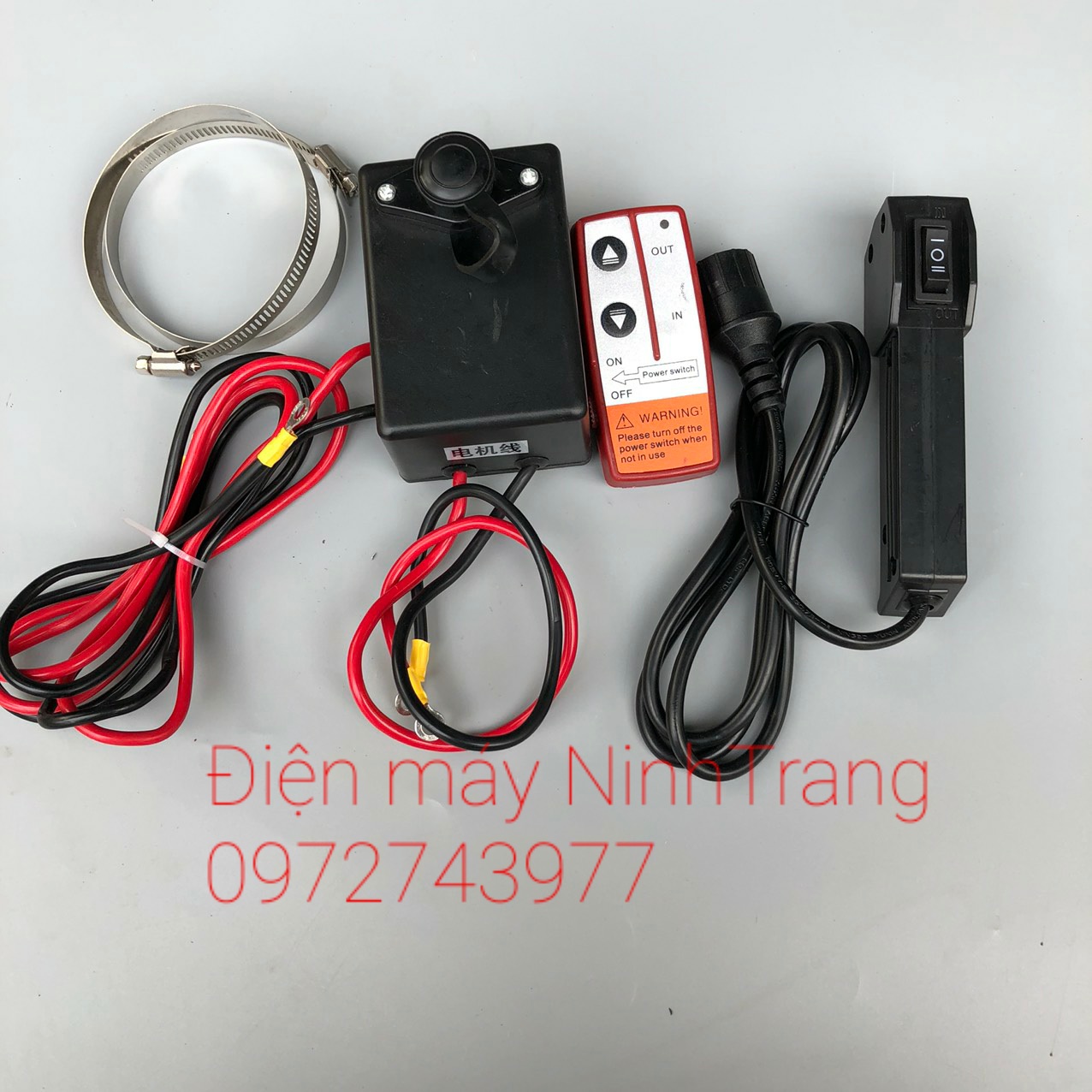 Điều khiển tời điện 12/24V 3000lb & 4500lb
