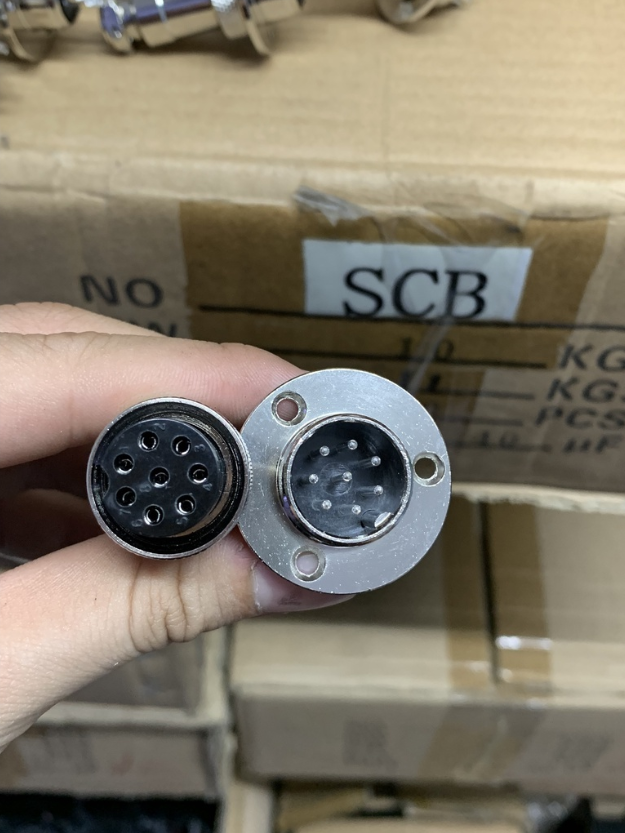 Đầu nối dây điện, rắc cắm, jack nối dây điện 16mm 2 / 3 / 4 / 5 / 6 / 7 / 8