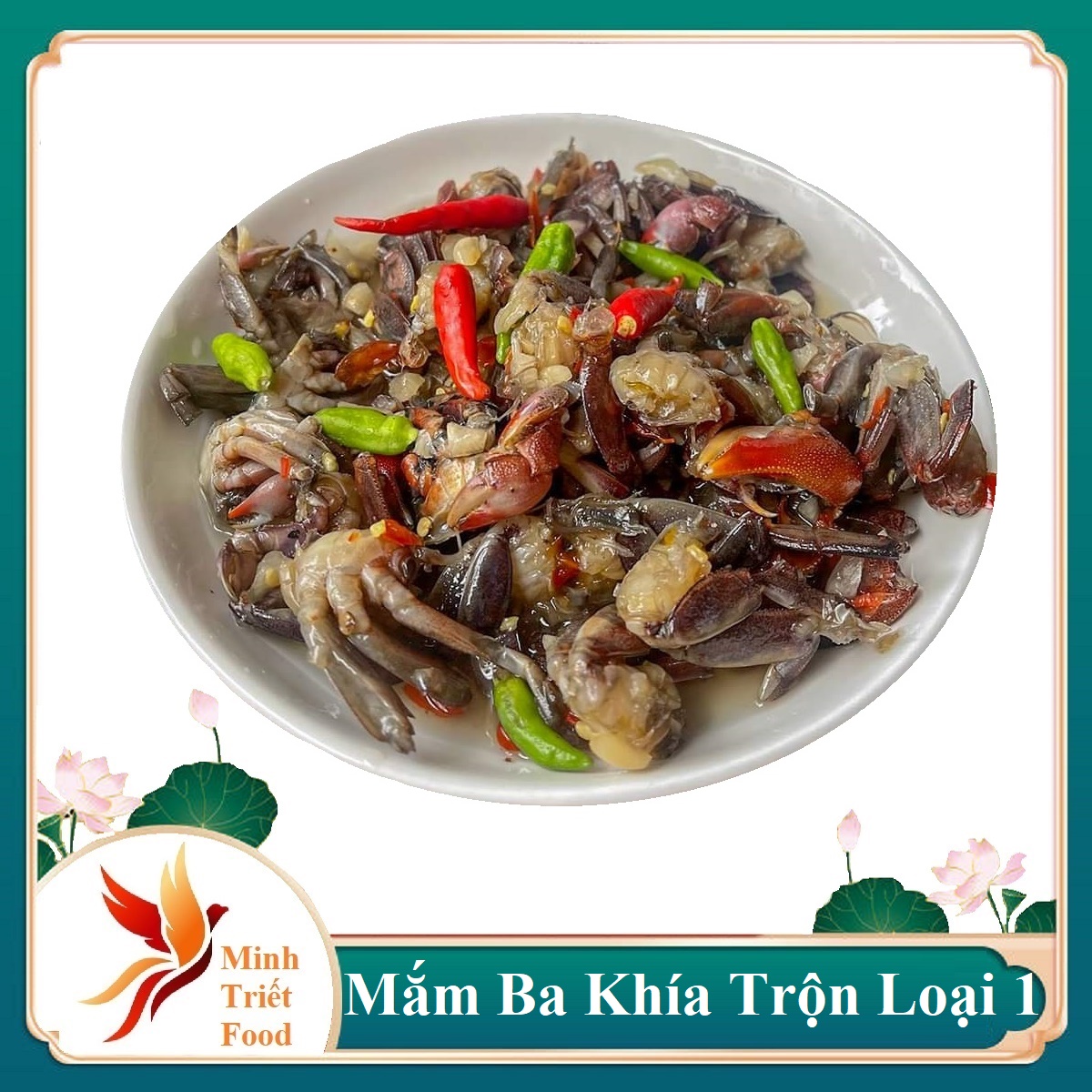 Mắm ba khía đặc sản tứ danh hủ 500gr