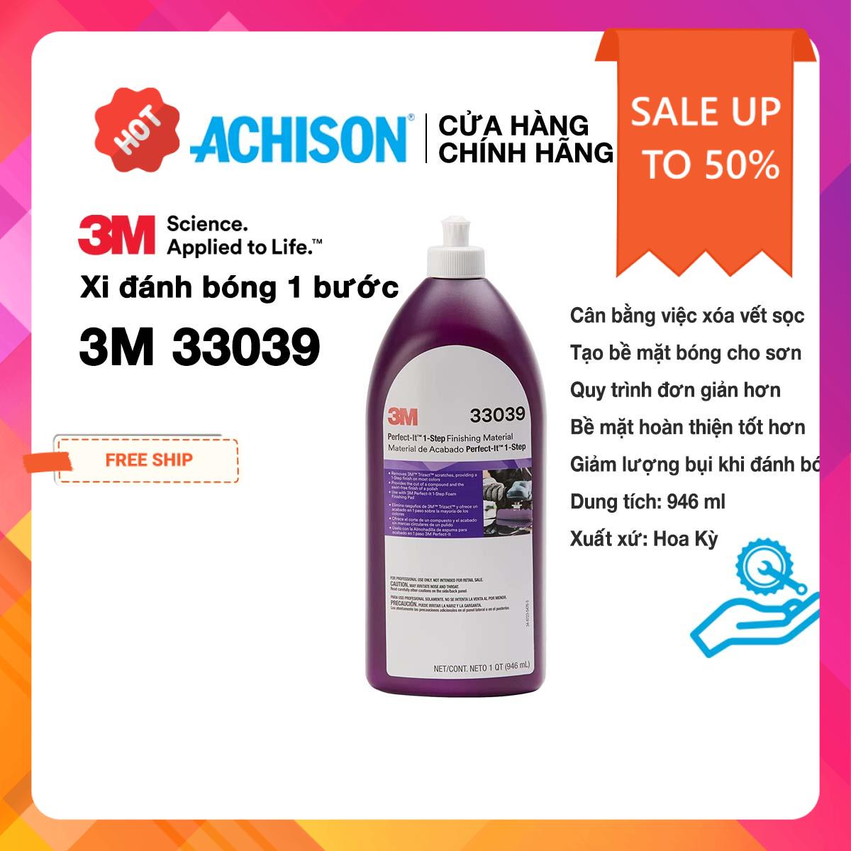 3m xi đánh bóng 1 bước 3m-33039 achison paint