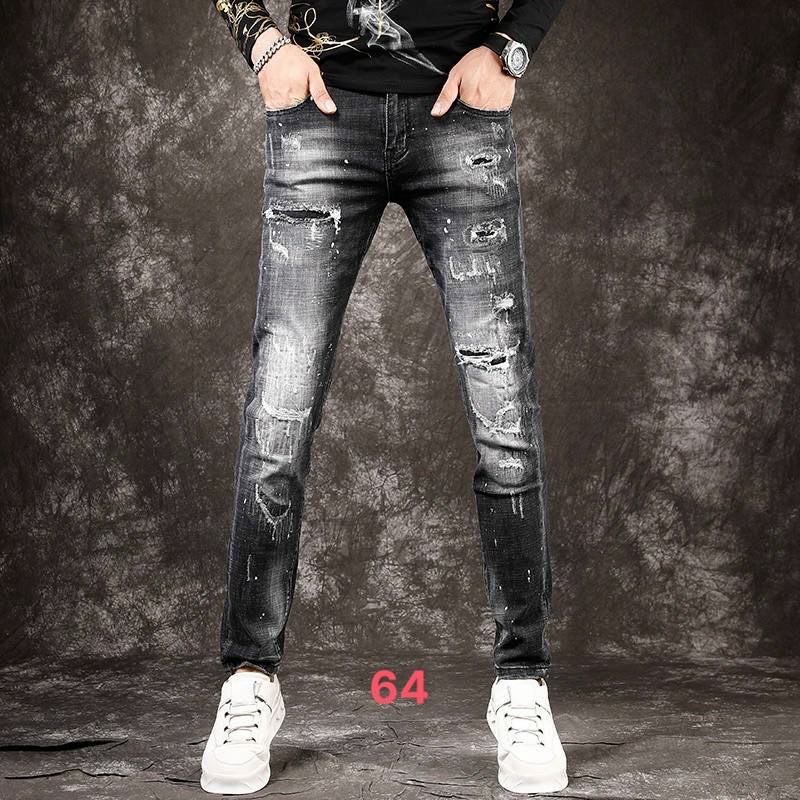 [Hoàn Tiền 15%] Quần jean nam rách cao cấp,full tem mác,chất liệu jean,co giãn tốt ,hàng chuẩn shop (ảnh thật shop chụp )thời trang DIỄM NHI SHOP KV106