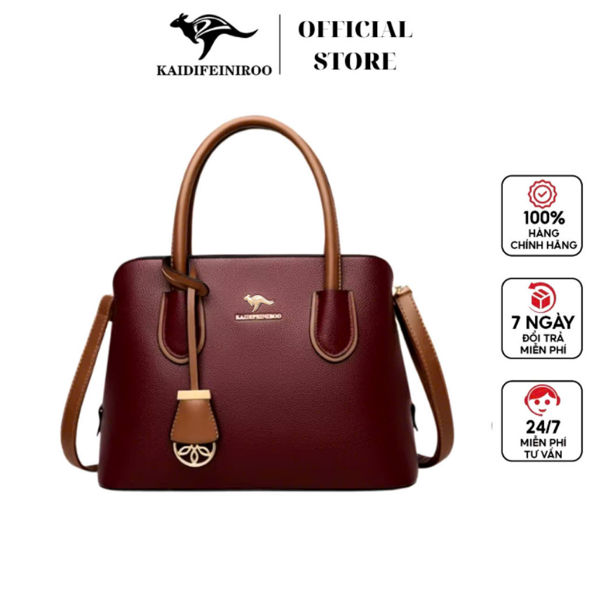 Túi xách nữ Hàn Quốc đẹp thời trang cao cấp công sở KAIDIFEINIROO KF26 8606 Size 31cm