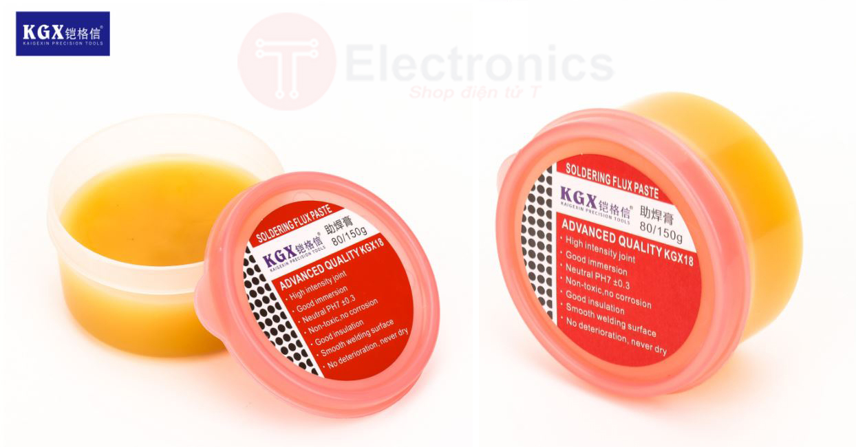 Mỡ hàn thiếc kgx 80gr/150gr