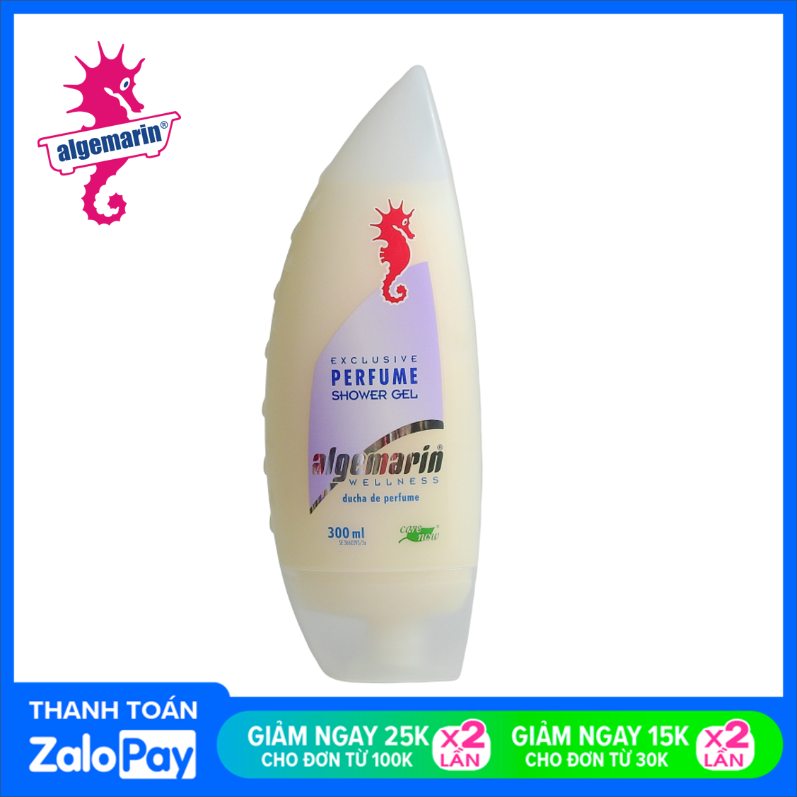 Sữa tắm hương nước hoa Algemarin Wellness Exclusive Perfume Shower Gel 300ml