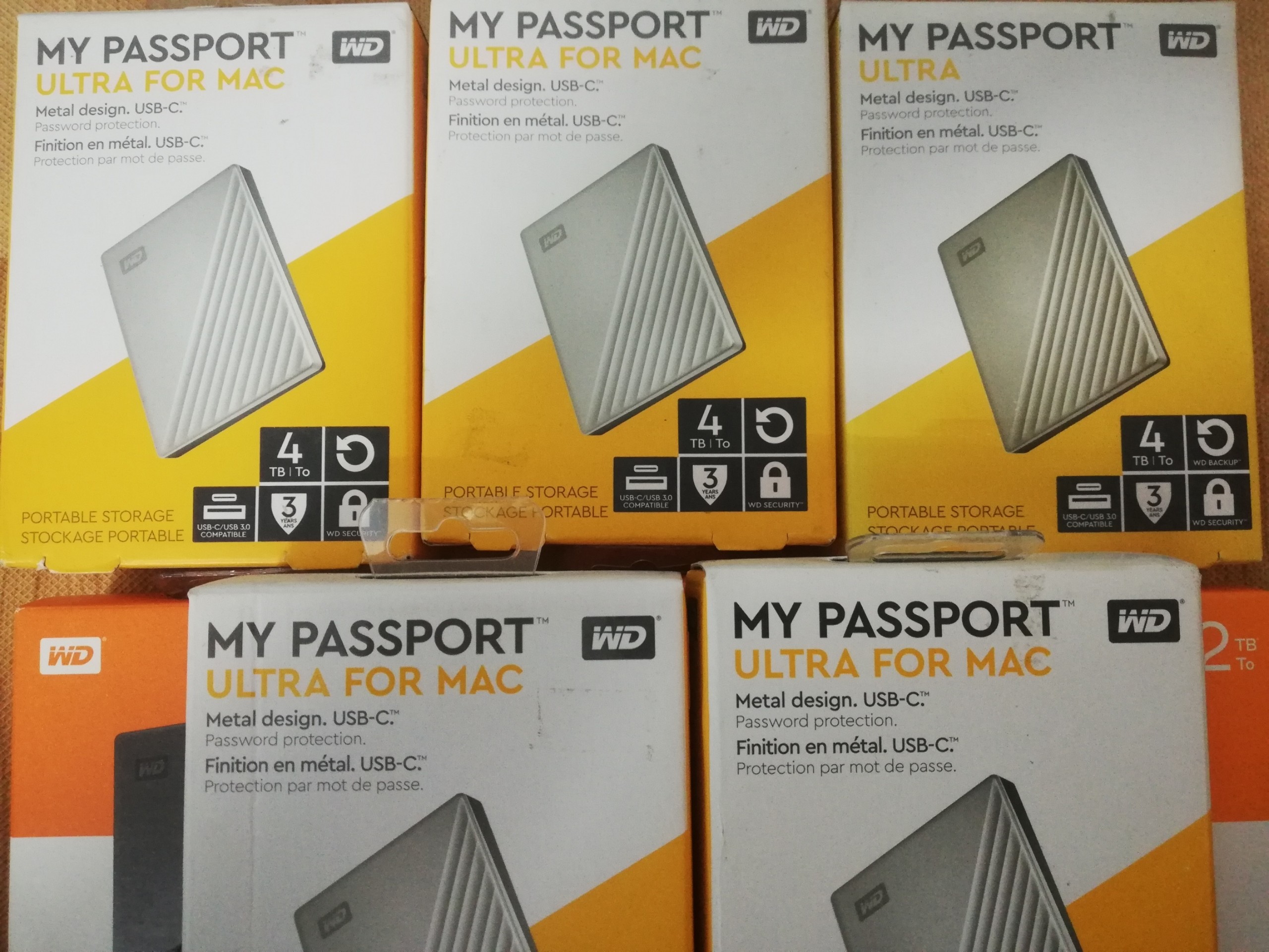 Ổ cứng di động 4tb wd ultra passport for mac