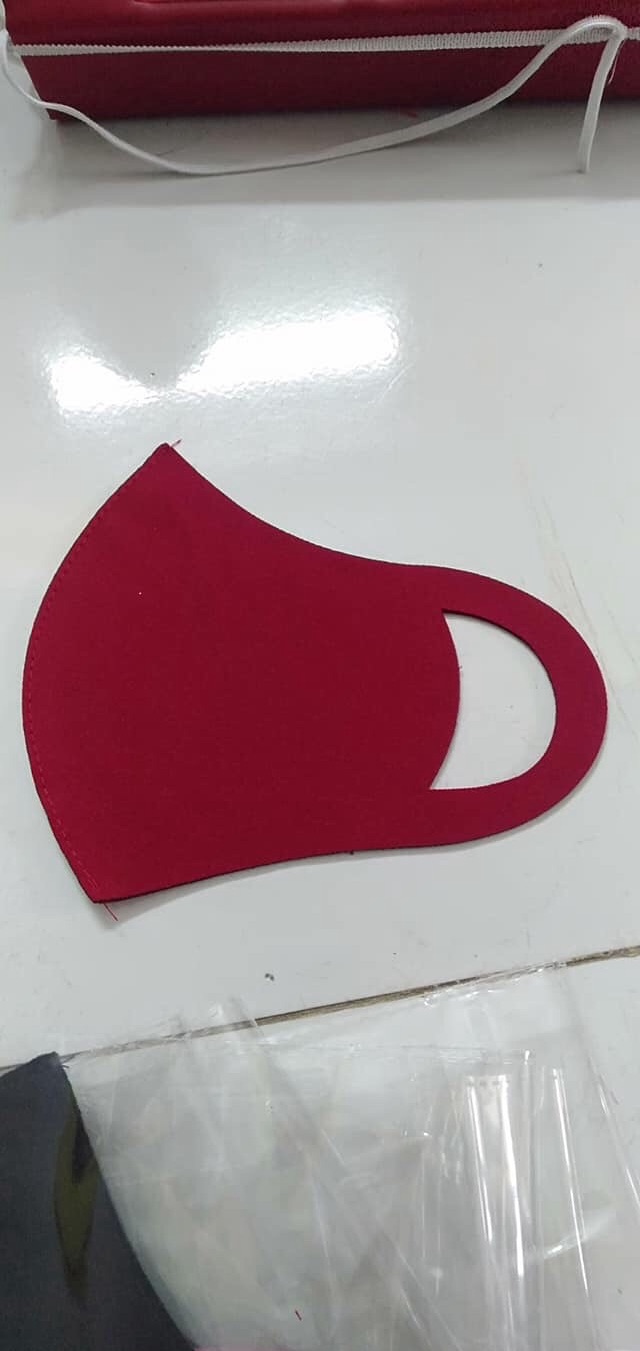 Combo 3 cái khẩu trang vải Poly 2 da cao cấp kháng bụi mịn kiểu dáng 3D dầy đẹp