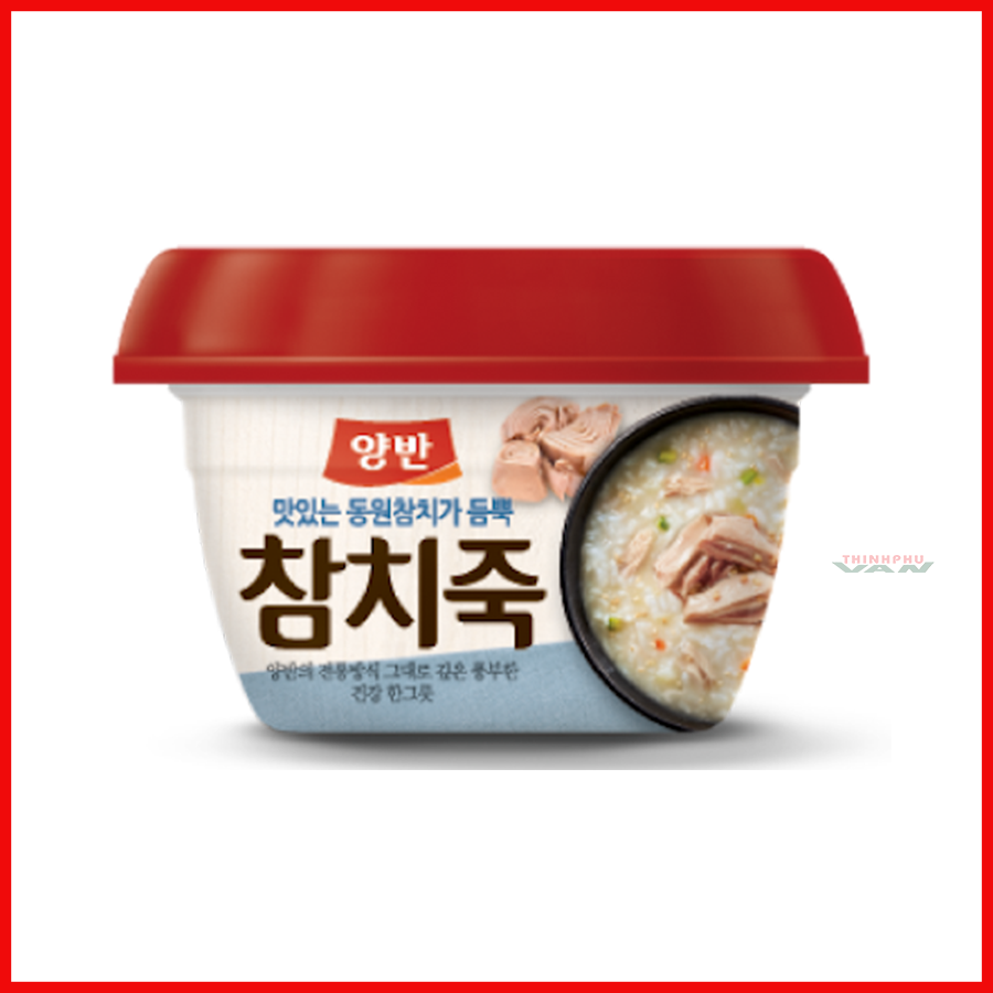 Cháo hộp ăn liền vị cá ngừ dongwon 287.5g