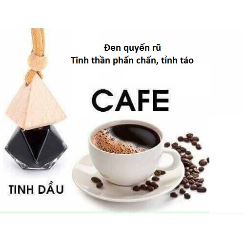 Tinh dầu thơm treo xe hương Cafe Đen